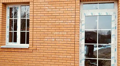 Вікна VEKA для котеджу зі шпросами - головне фото