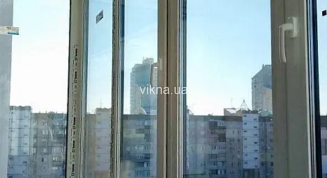 Вікна WDS на балконі із зовнішньою ламінацією «антрацит» - головне фото